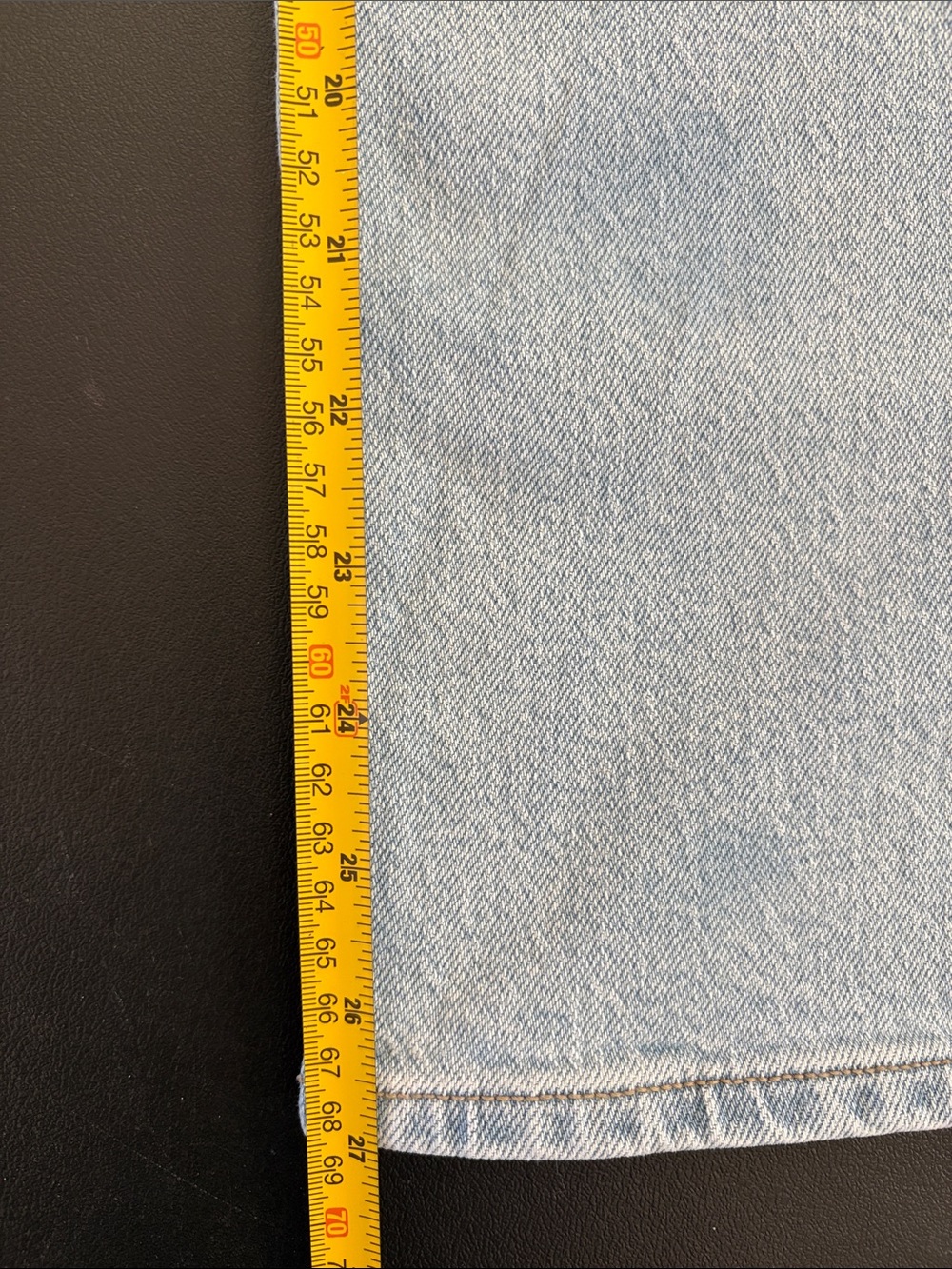 #T944 - Torrid Low-rise Bagging Straight Jeans 14W (short) - Picture 11 of 11